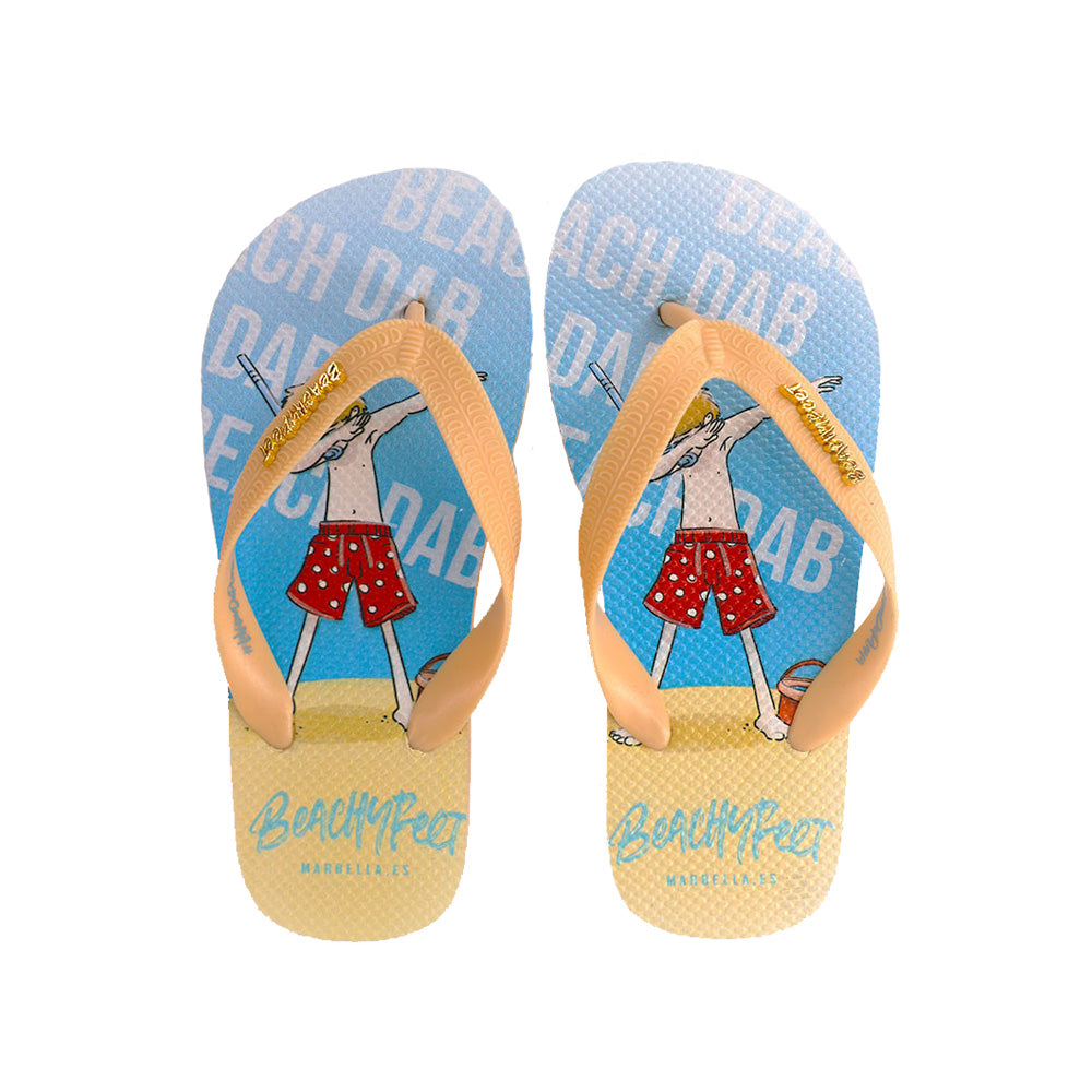 kultur bille Orkan BeachyFeet® - Beach Dab - Kids Flip Flops