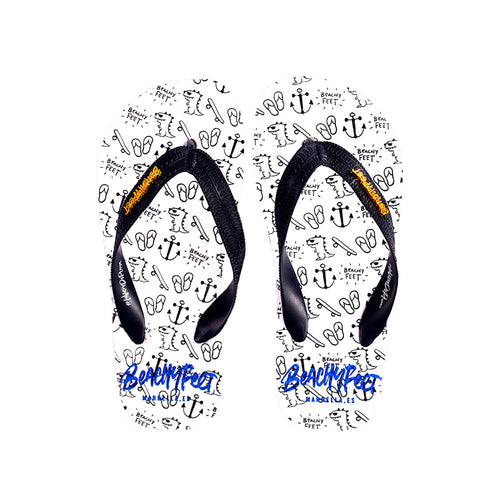 BeachyFeet® - La Playa Blanco - Kids Flip Flops