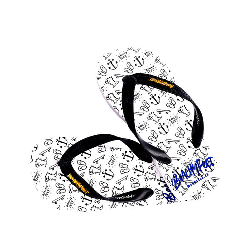 BeachyFeet® - La Playa Blanco - Kids Flip Flops