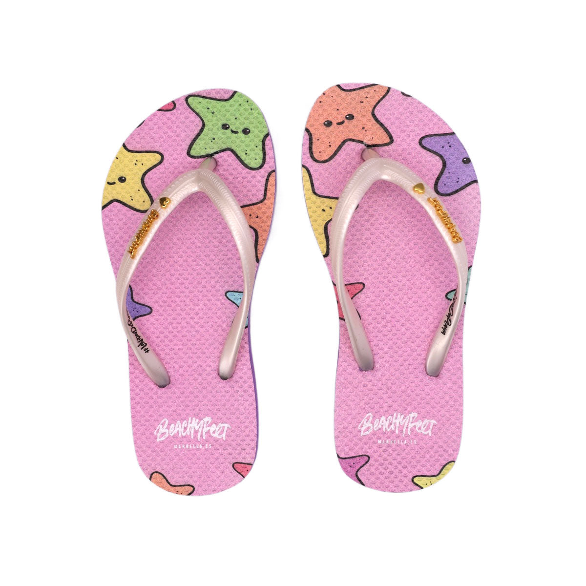 BeachyFeet® - Beach Life Purpura - Kids Flip Flops