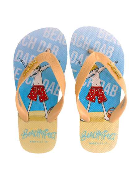 BeachyFeet® - Beach Dab - Kids Flip Flops