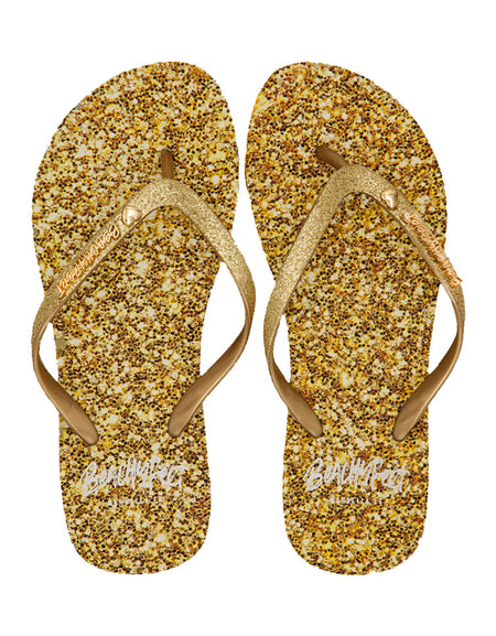 BeachyFeet® - Golden Shimmer