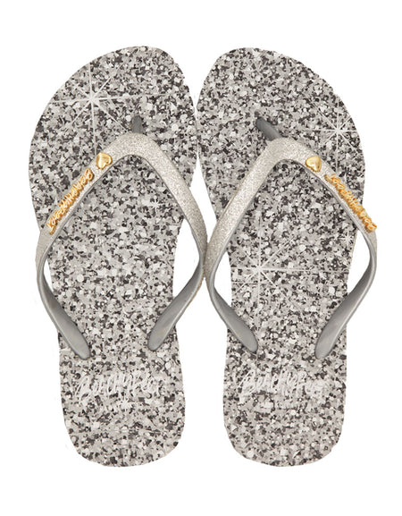 BeachyFeet® - Silver Shimmer