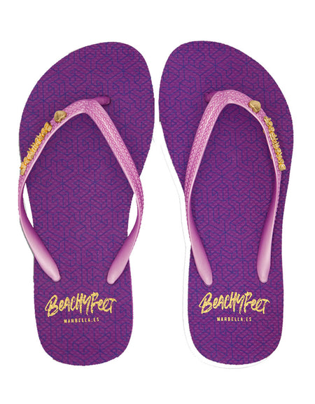 BeachyFeet® - Pasión Púrpura