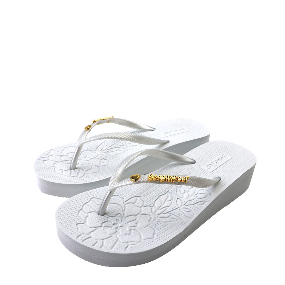 BeachyFeet® Flamencos - Blanco
