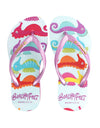 BeachyFeet® - Caballos Multi - Kids Flip Flops