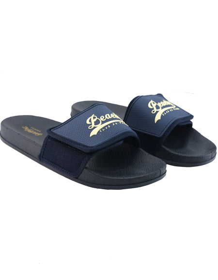 BeachyFeet® Slides - Club De Playa Navy