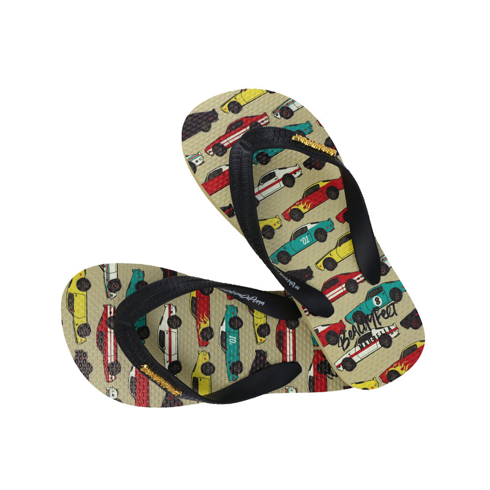 BeachyFeet® - Coches - Kids Flip Flops