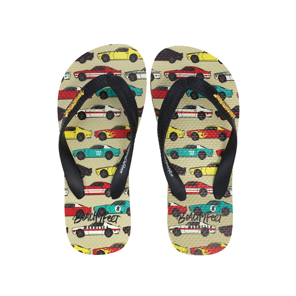 BeachyFeet® - Coches - Kids Flip Flops