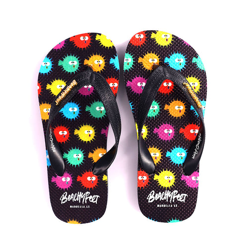 BeachyFeet® - El Puffer Multi - Kids Flip Flops