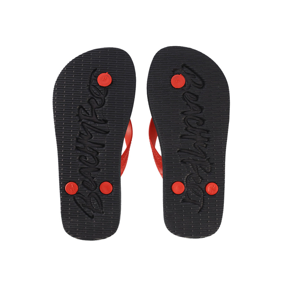 BeachyFeet® - El Puffer Rojo - Kids Flip Flops