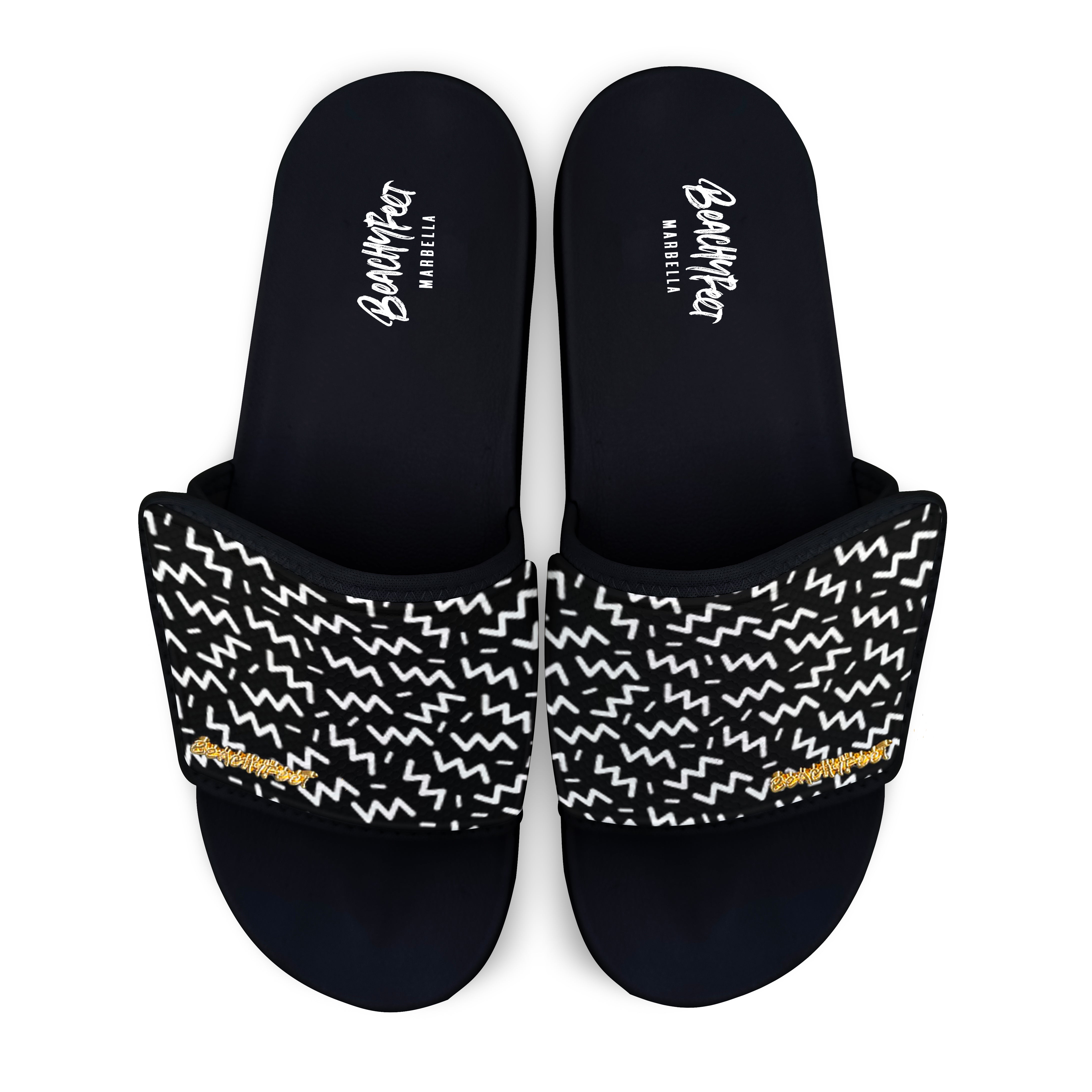 BeachyFeet® Women's Slides - Luces De Neon