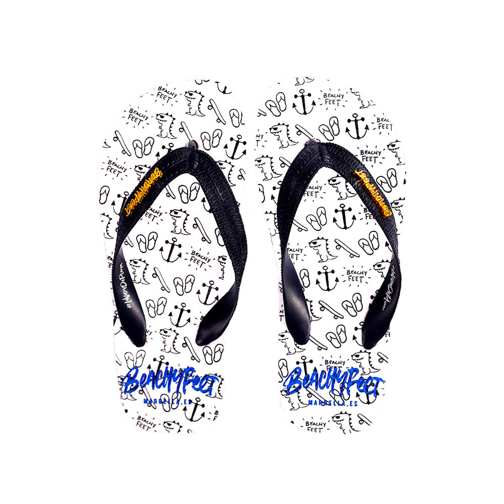 BeachyFeet® - La Playa Blanco - Kids Flip Flops
