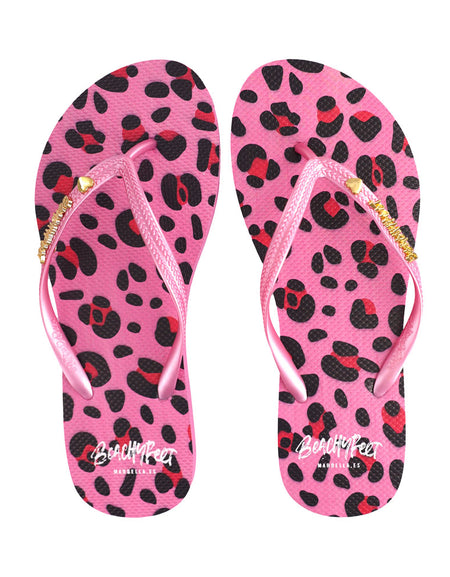 BeachyFeet® - Violeta Leopardo