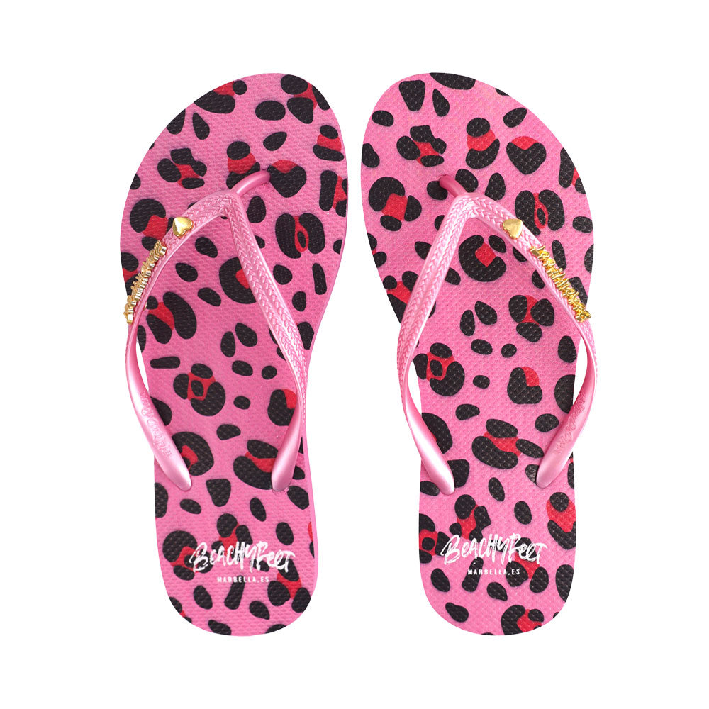 BeachyFeet® - Violeta Leopardo