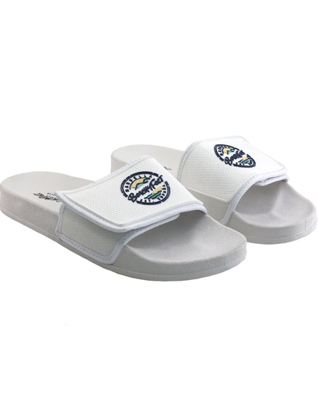 BeachyFeet® Slides - Playero Blanco
