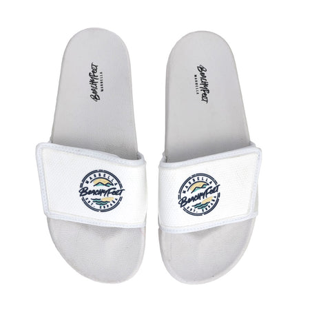 BeachyFeet® Women's Slides - Playero Blanco