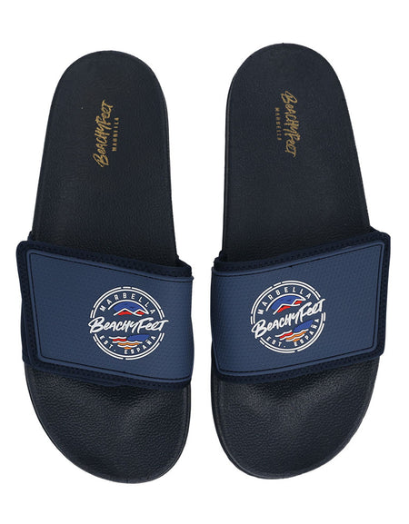 BeachyFeet® Slides - Playero Navy