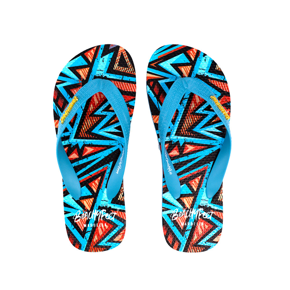 BeachyFeet® - Spray Boy - Kids Flip Flops