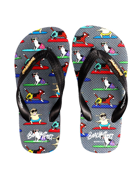 BeachyFeet® - Surf Dawg - Kids Flip Flops