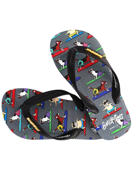 BeachyFeet® - Surf Dawg - Kids Flip Flops