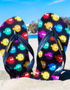 BeachyFeet® - El Puffer Multi - Kids Flip Flops