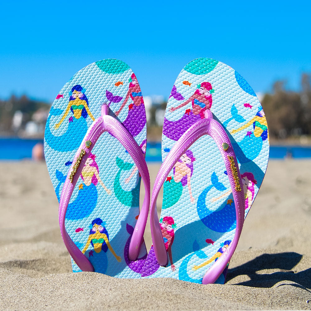 BeachyFeet® - Maria Repetido - Kids Flip Flops