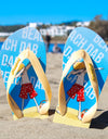 BeachyFeet® - Beach Dab - Kids Flip Flops
