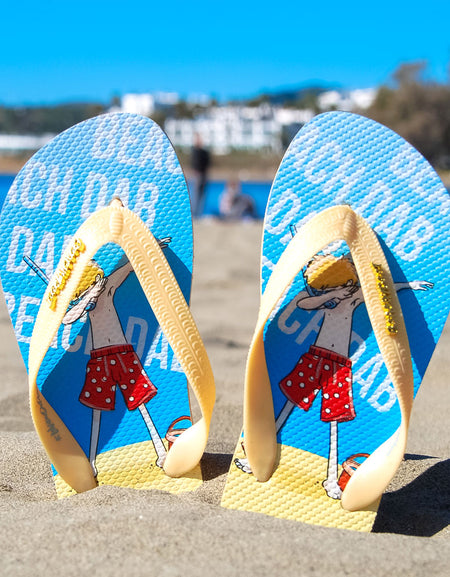 BeachyFeet® - Beach Dab - Kids Flip Flops
