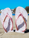 BeachyFeet® - Gecko Blanco - Kids Flip Flops