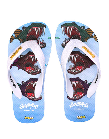 BeachyFeet® - Veneno Del Mar -  Kids Flip Flops