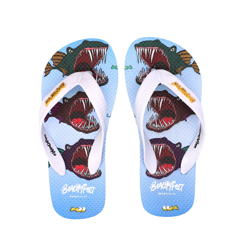 BeachyFeet® - Veneno Del Mar -  Kids Flip Flops