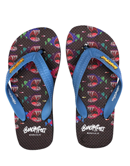BeachyFeet® - Veneno Repetido - Kids Flip Flops
