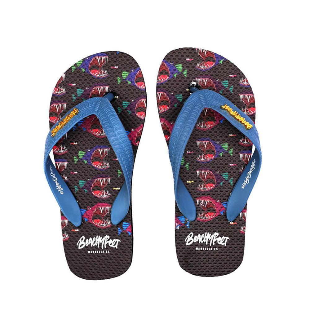 BeachyFeet® - Veneno Repetido - Kids Flip Flops