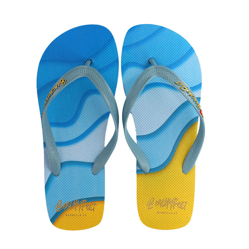 BeachyFeet® - Waverider Azul Amarillo