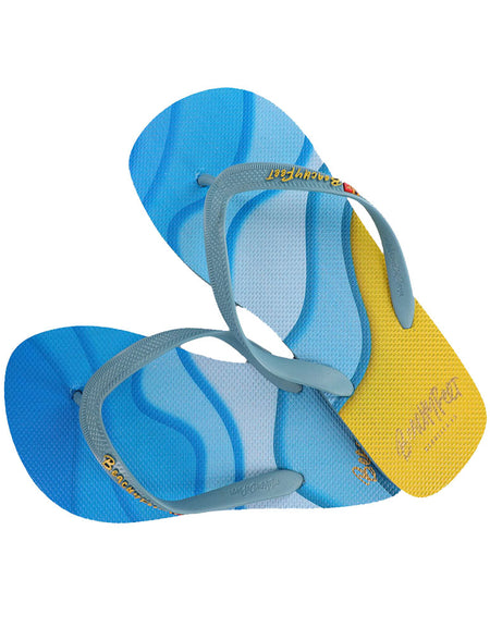 BeachyFeet® - Waverider Azul Amarillo