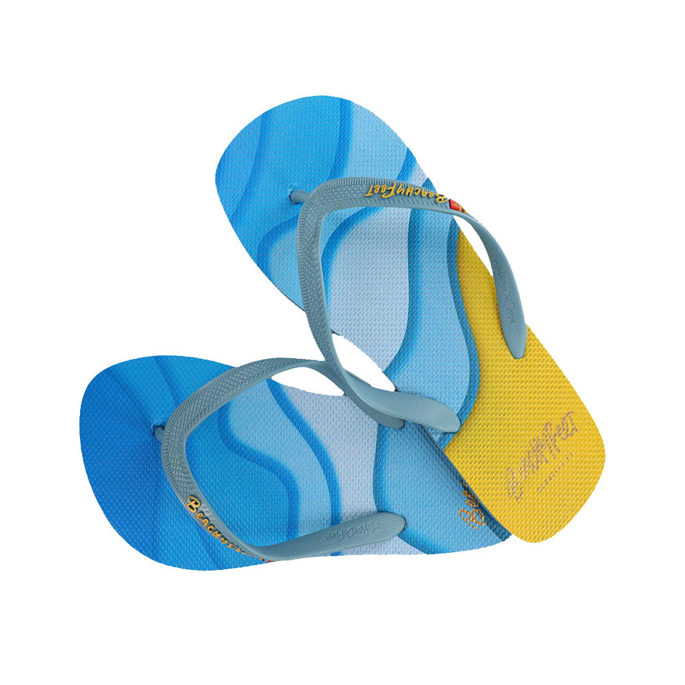 BeachyFeet® - Waverider Azul Amarillo