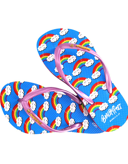 BeachyFeet® - Arcoiris - Kids Flip Flops