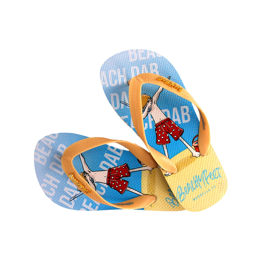 BeachyFeet® - Beach Dab - Kids Flip Flops