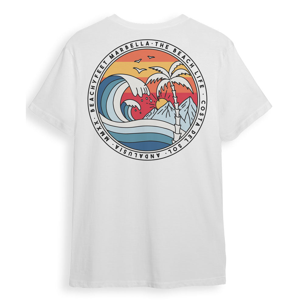 BeachyFeet - La Vida Blanco - Mens T-Shirt