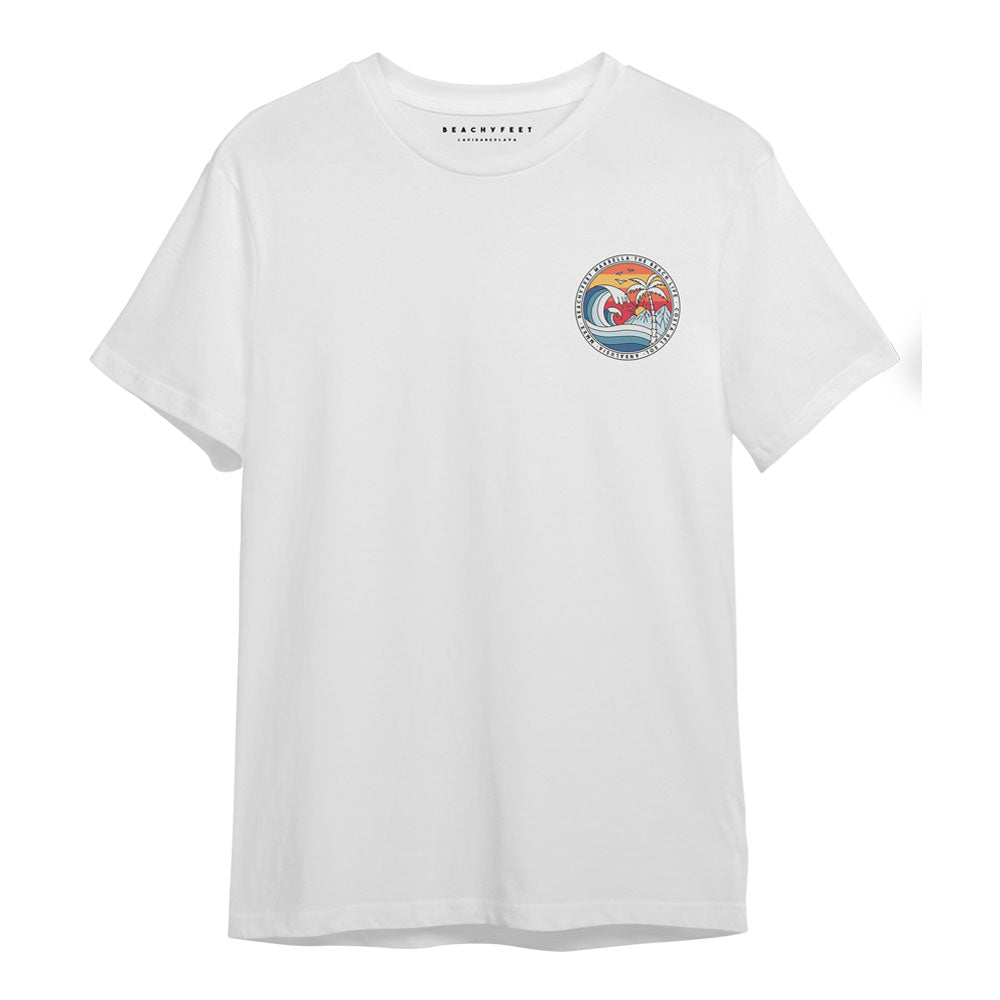 BeachyFeet - La Vida Blanco - Mens T-Shirt