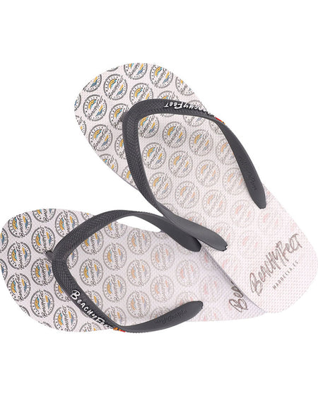 BeachyFeet® - Logo AOP Blanco