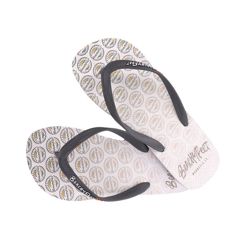 BeachyFeet® - Logo AOP Blanco