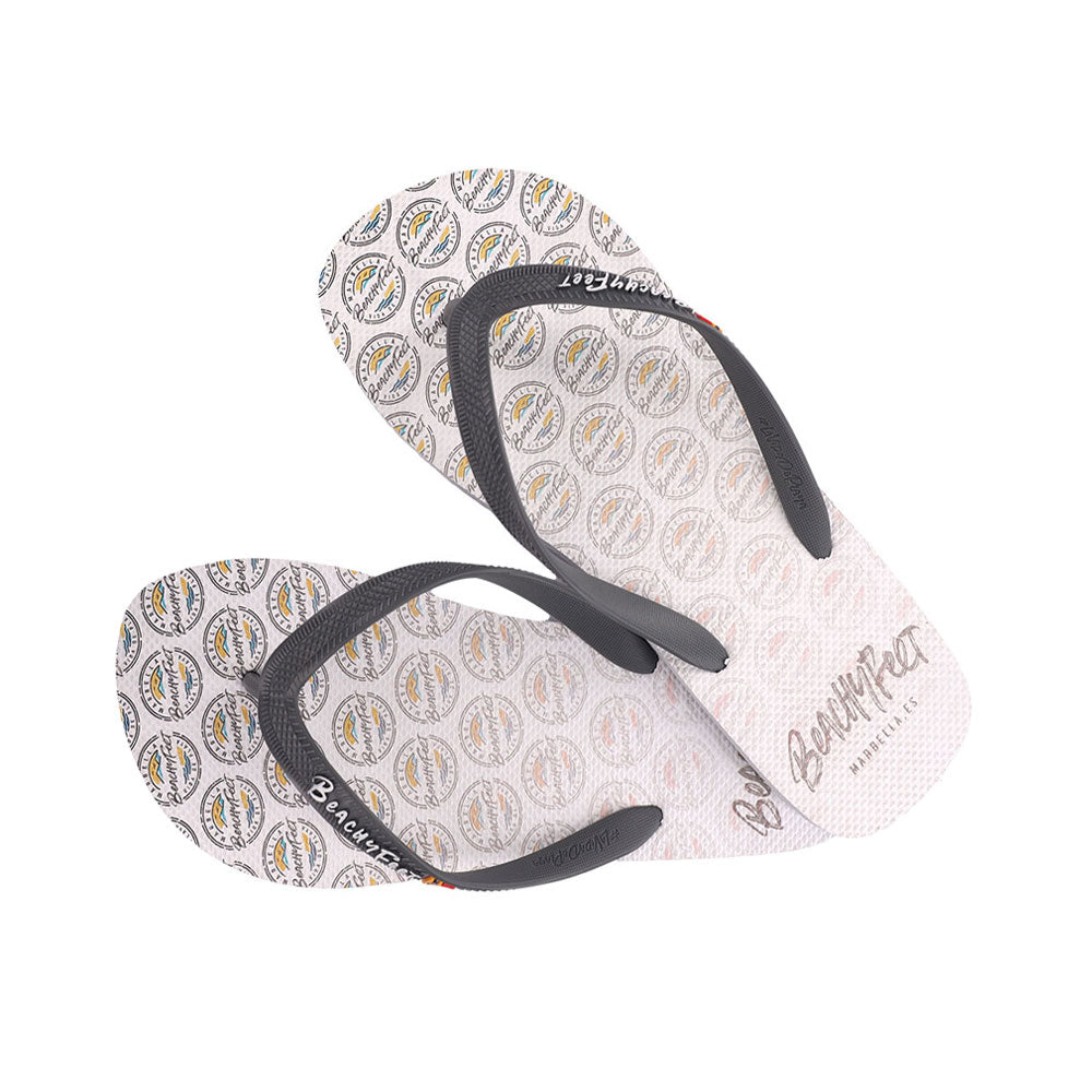 BeachyFeet® - Logo AOP Blanco