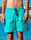 BeachyFeet® - Menta Fresca - Mens Volley Hybrid Shorts