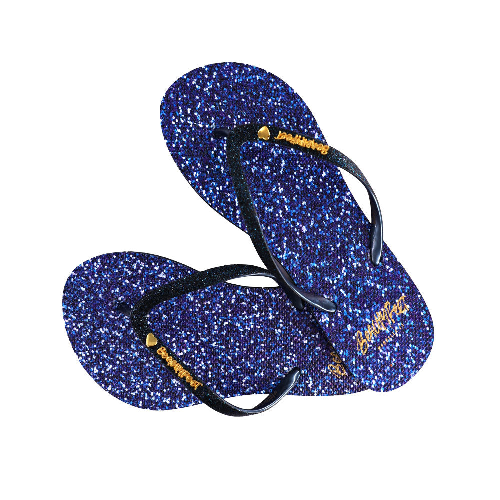 BeachyFeet® - Navy Shimmer